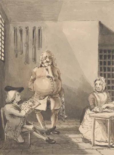 Hogarth Drawing Sarah Malcolm