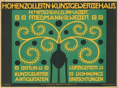 Hohenzollern Kunstgewerbehaus Friedmann Weber