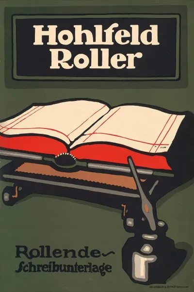 Hohlfeld Roller Rollende Schreibunterlage