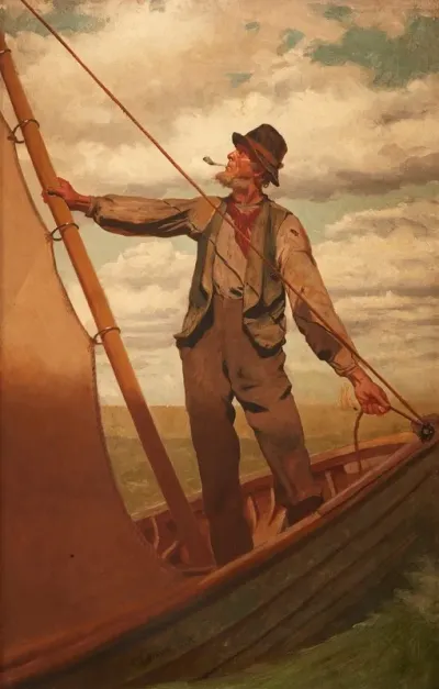 Hoisting The Sail