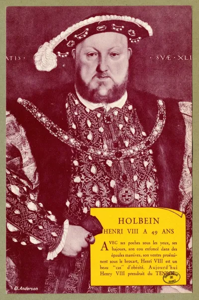 Holbein Henri Viii A 49 Ans