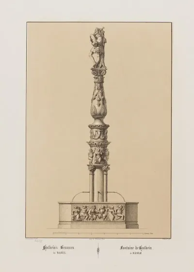 Holbeins Brunnen In Basel