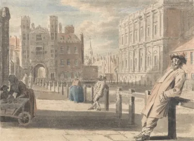 Holbeins Gateway And Joness Banqueting House Whitehall