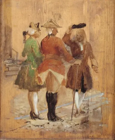 Holberg Gar Af Vejen For Jacob Von Thyboe Og Jean De France