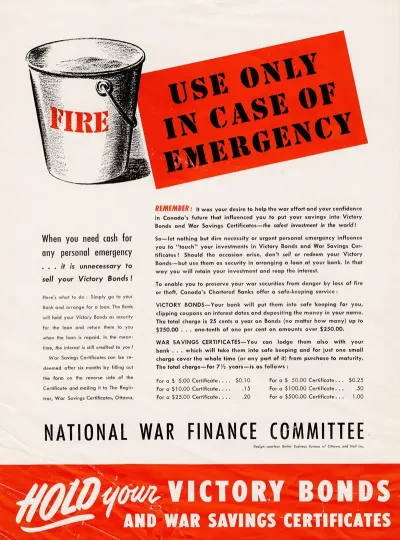 Hold Your Victory Bonds And War Savings Certificates