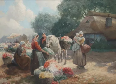 Hollandischer Blumenmarkt