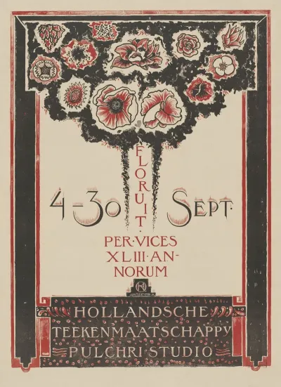 Hollandsche Teekenmaatschappij Pulchri Studio 4 30 Sept