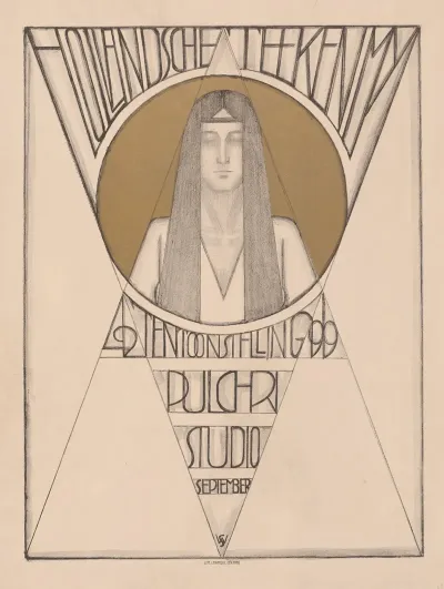Hollandsche Teekenmij Tentoonstelling Pulchri Studio September