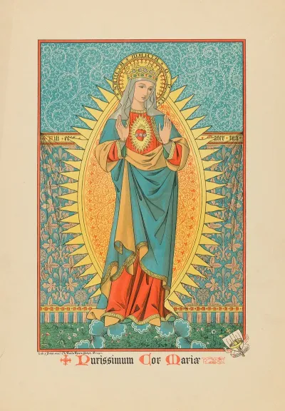 Holy Card Of Maria 2