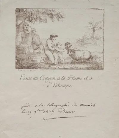 Holy Family On The Flight Into Egypt