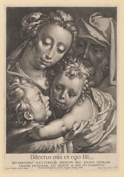 Holy Family With John The Baptist