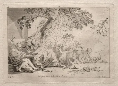 Holy Family With Putti