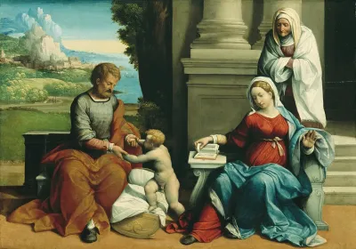 Holy Family With St Anne