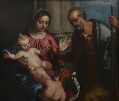 Holy Family With The Infant Saint John 2