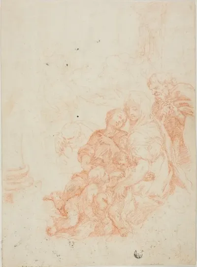 Holy Family With The Infant Saint John