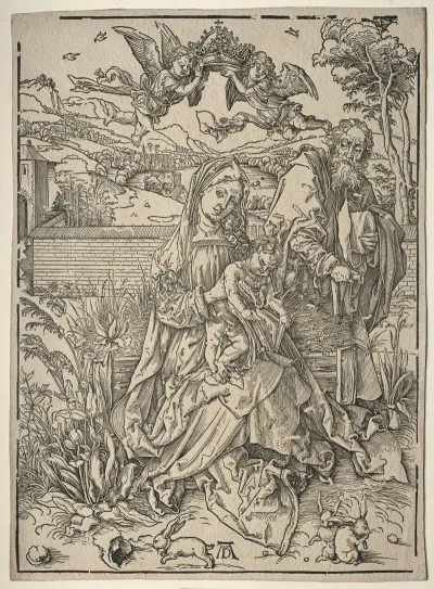 Holy Family With The Three Hares