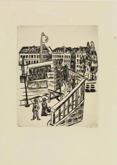 Holzbrucke Vorstadtstrase