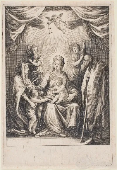 Homage Of The Little Saint John