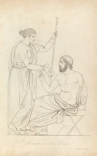 Homer His Muse