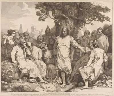 Homer Repeating His Verses To The Greeks