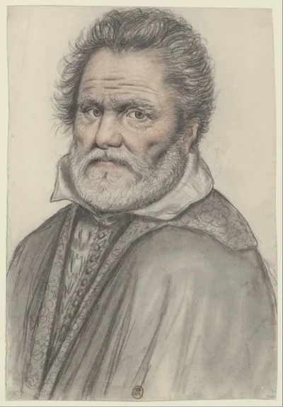 Homme Age A Barbe Courte Legerement Tourne De Trois Quarts A Gauche