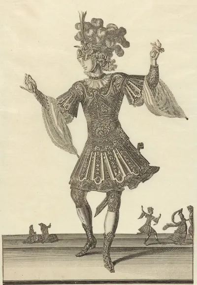 Homme En Habit De Ballet