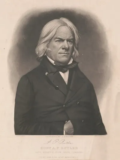 Hon Andrew Pickens Butler Late Senator From South Carolina