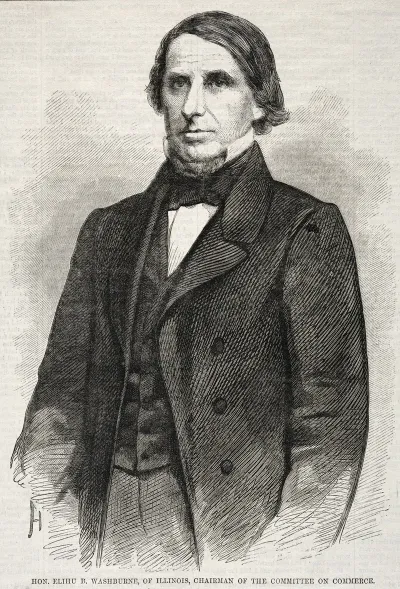 Hon Elihu B Washburne Of Illinois Chairman Of The Committee On Commerce