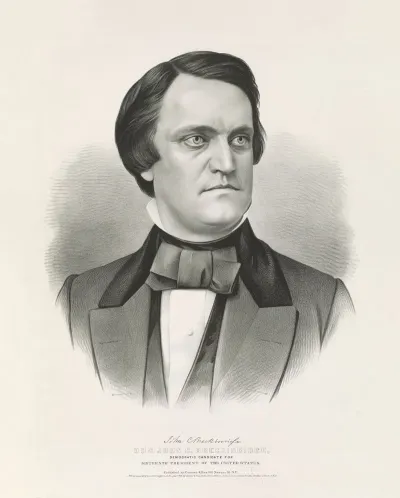 Hon John C Breckinridge Democratic Candidate For Sixteenth President Of The United States