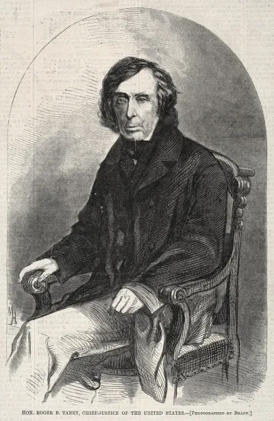 Hon Roger B Taney Chief Justice Of The United States