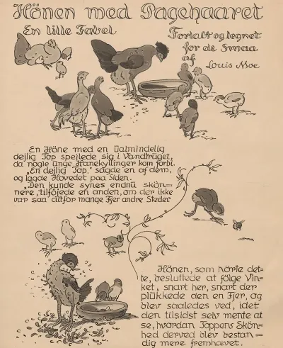 Honen Med Pagehaaret