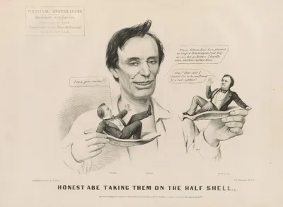 Honest Abe Taking Them On The Half Shell