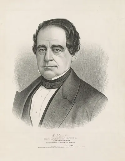 Honorable Hannibal Hamlin Republican Candidate For Vice President Of The United States