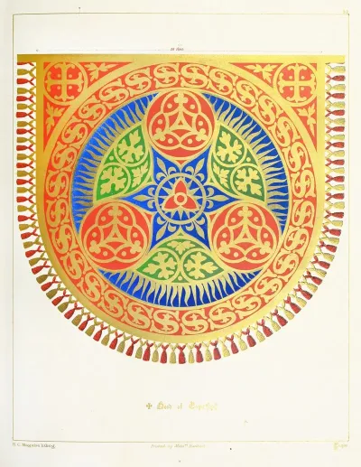 Hood Of Cope A Floriated Trefoil