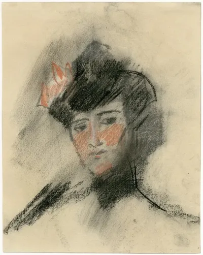 Hoofd Van Jonge Vrouw