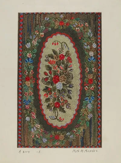 Hooked Rug 28