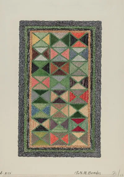 Hooked Rug 30