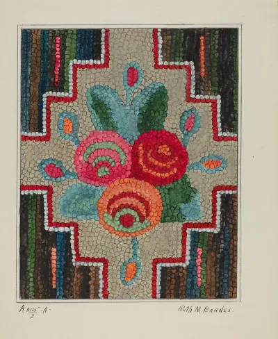 Hooked Rug 33