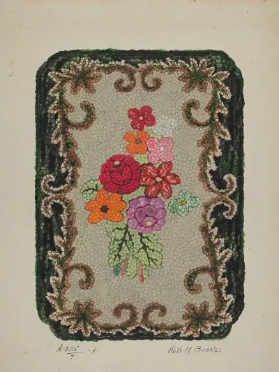 Hooked Rug 34