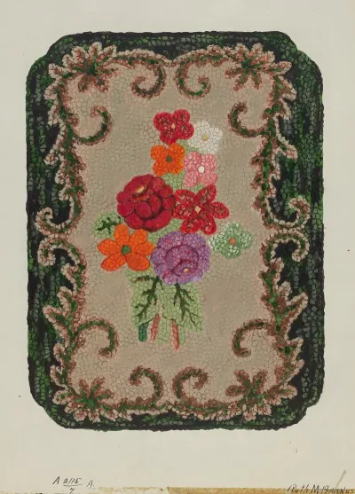 Hooked Rug 37