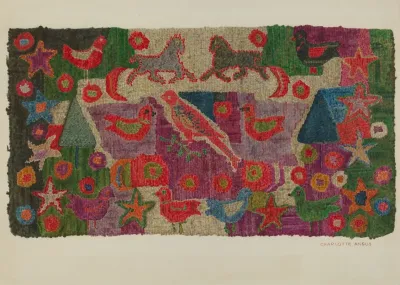 Hooked Rug 5
