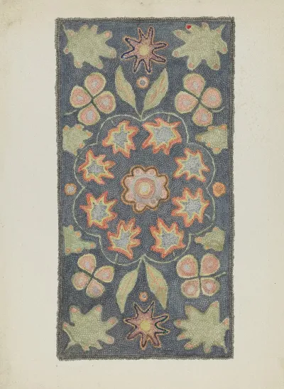 Hooked Rug 6