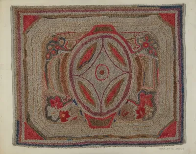 Hooked Rug Cotton