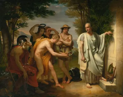 Horace Au Tombeau De Virgile
