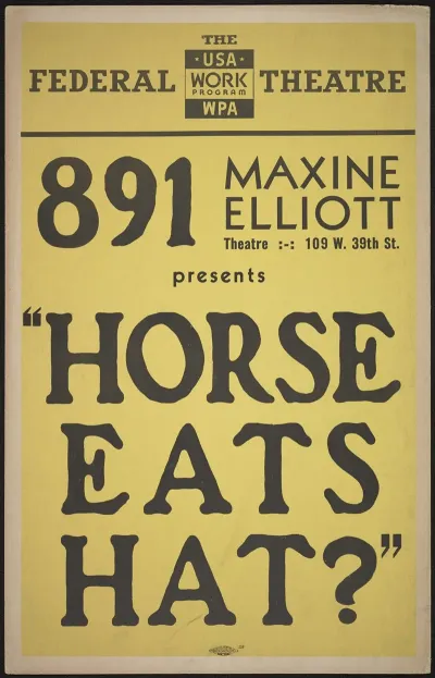 Horse Eats Hat 2