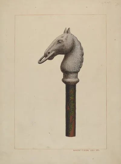 Horse Head Hitching Post 6