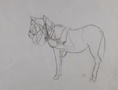 Horse In A Harness 2
