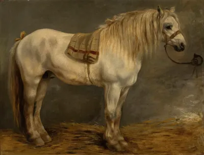 Horse In The Stables 2