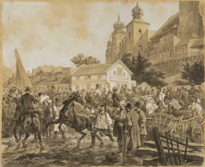 Horse Market Near Wawel