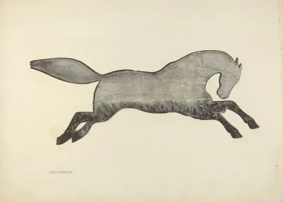 Horse Weather Vane 11